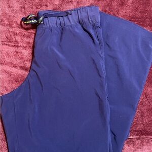 Purple scrub pants